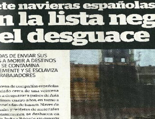 Mención a Recyship en un artículo de la revista Interviú